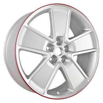 CCI® - 5-Spoke Silver with Machined Face 21x9.5 Alloy Factory Wheel - Remanufactured