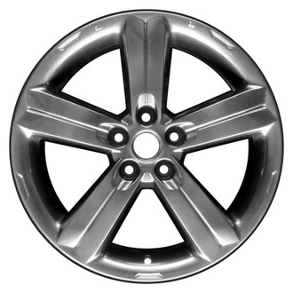 CCI® - 5-Spoke Dark Smoked Hyper Silver 17x6.5 Alloy Factory Wheel - Remanufactured