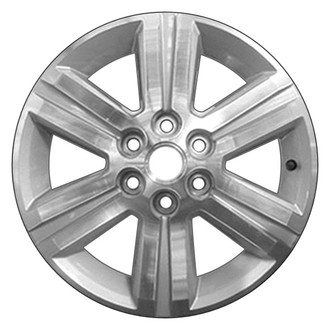 CCI® - 6 I-Spoke Machined and Bright Silver 18x7.5 Alloy Factory Wheel - Remanufactured