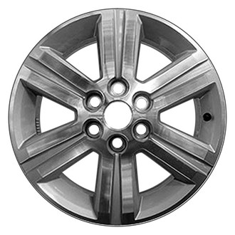 CCI® - 6 I-Spoke Machined and Charcoal 18x7.5 Alloy Factory Wheel - Remanufactured