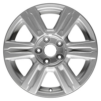 CCI® - 6 I-Spoke Bright Silver Metallic 17x7.5 Alloy Factory Wheel - Remanufactured