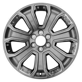 CCI® - 7 I-Spoke Dark Smoked Hyper Silver 22x9 Alloy Factory Wheel - Remanufactured