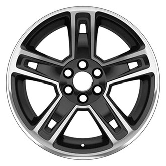 CCI® - Double 5-Spoke Bright Sparkle Silver 22x9 Alloy Factory Wheel - Remanufactured