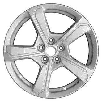 CCI® - 5 Turbine-Spoke Bright Sparkle Silver Metallic 17x7 Alloy Factory Wheel - Remanufactured