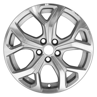 CCI® - 5 Y-Spoke Machined and Sparkle Silver 17x7 Alloy Factory Wheel - Remanufactured