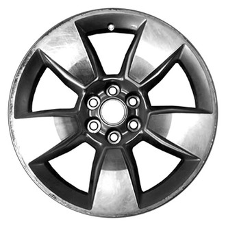CCI® - 5-Spoke Machined and Light Smoked Hyper Silver 18x8.5 Alloy Factory Wheel - Remanufactured