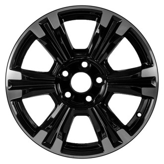 CCI® - 6 I-Spoke Machined and Black 18x7 Alloy Factory Wheel - Remanufactured