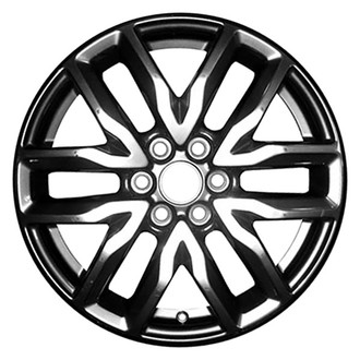 CCI® - 6 V-Spoke Machined and Dark Silver 18x7.5 Alloy Factory Wheel - Remanufactured