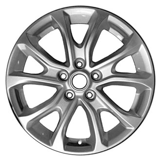 CCI® - 5 V-Spoke Silver 17x7 Alloy Factory Wheel - Remanufactured