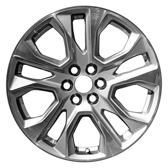 CCI® - 5 V-Spoke Machined and Light Argent Metallic 20x8 Alloy Factory Wheel - Remanufactured