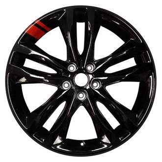 CCI® - Double 5-Spoke Black with Red Accents 19x8.5 Alloy Factory Wheel - Remanufactured