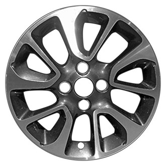 CCI® - 10 Spiral-Spoke Machined Dark Charcoal 15x6 Alloy Factory Wheel - Remanufactured