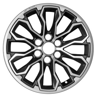 CCI® - 6 V-Spoke Sparkle Tan and Dark Charcoal 17x8 Alloy Factory Wheel - Remanufactured