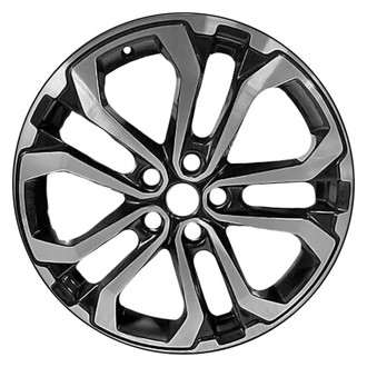 CCI® - Double 5-Spoke Black Metallic with Machined Face 19x7.5 Alloy Factory Wheel - Remanufactured
