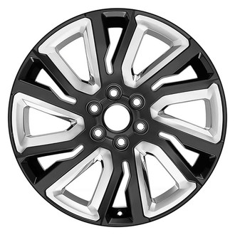 CCI® - 6 Double Spiral-Spoke Black 22x9 Alloy Factory Wheel - Replica