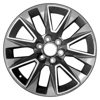 CCI® - Double 5-Spoke Machined and Dark Charcoal Metallic 20x9 Alloy Factory Wheel - Remanufactured