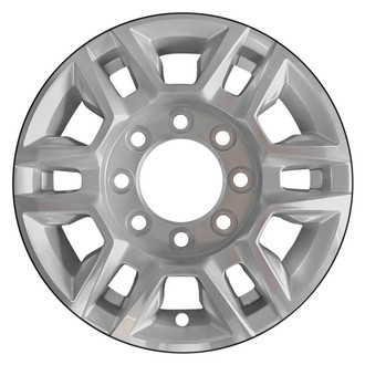 CCI® - 12-Spoke Machined and Silver 17x7.5 Alloy Factory Wheel - Remanufactured
