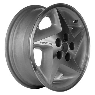CCI® - 5 Turbine-Spoke Argent 15x6 Alloy Factory Wheel - Remanufactured