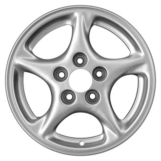 CCI® - 5 Spiral-Spoke Silver 16x8 Alloy Factory Wheel - Remanufactured