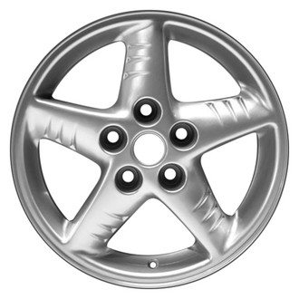 CCI® - 5 Turbine-Spoke Silver 16x6.5 Alloy Factory Wheel - Remanufactured