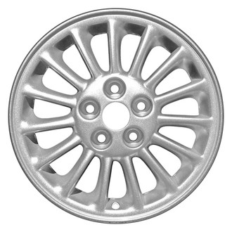 CCI® - 15 Turbine-Spoke Silver 16x6.5 Alloy Factory Wheel - Remanufactured