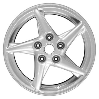 CCI® - 5 Spiral-Spoke Silver 16x6.5 Alloy Factory Wheel - Remanufactured
