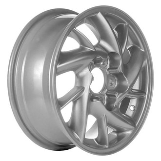 CCI® - 10 Spiral-Spoke Sparkle Silver 15x6 Alloy Factory Wheel - Remanufactured