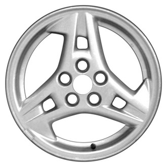CCI® - 3 Double Spiral-Spoke Silver 15x6 Alloy Factory Wheel - Remanufactured