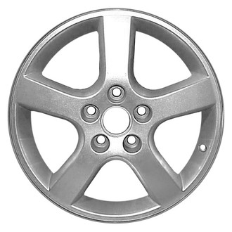 CCI® - 5-Spoke Silver 17x6.5 Alloy Factory Wheel - Remanufactured
