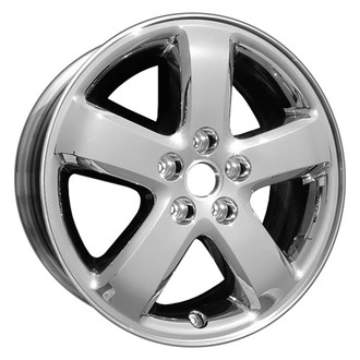 CCI® - 5-Spoke Cladded Chrome 17x7 Alloy Factory Wheel - Replica