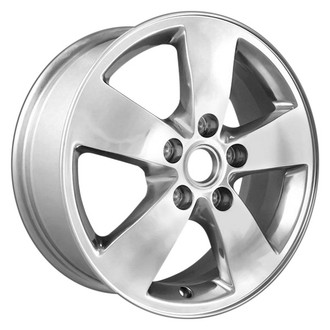 CCI® - 5-Spoke Bright Polished 16x6.5 Alloy Factory Wheel - Remanufactured