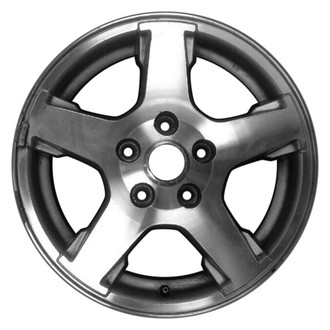 CCI® - 5-Spoke Charcoal Gray 17x7.5 Alloy Factory Wheel - Remanufactured