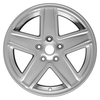 CCI® - 5-Spoke Silver 17x6.5 Alloy Factory Wheel - Replica