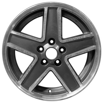CCI® - 5-Spoke Medium Gray 17x6.5 Alloy Factory Wheel - Remanufactured