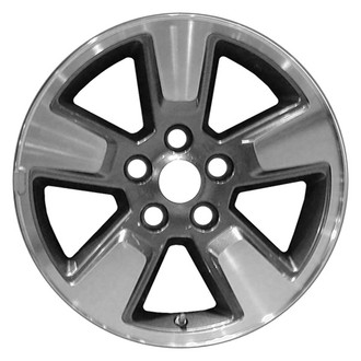 CCI® - 5-Spoke Machined and Charcoal 16x7 Alloy Factory Wheel - Remanufactured