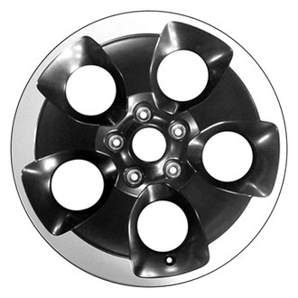 CCI® - 5-Hole Deep Black with Polished Flange 18x7.5 Alloy Factory Wheel - Remanufactured
