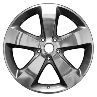 CCI® - 5-Spoke Polished and Medium Charcoal Metallic 20x8 Alloy Factory Wheel - Remanufactured
