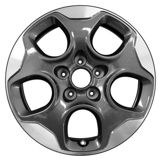 CCI® - 5-Slot Machined and Medium Charcoal Metallic 16x6.5 Alloy Factory Wheel - Remanufactured