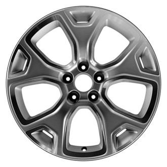 CCI® - 10 Y-Spoke Machined and Bright Silver 18x7 Alloy Factory Wheel - Remanufactured