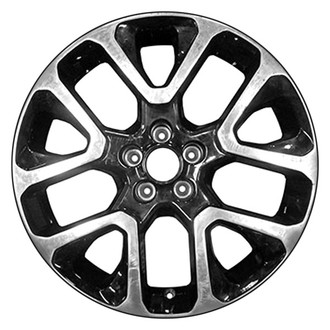 CCI® - 5 V-Spoke Black and Polished 19x7.5 Alloy Factory Wheel - Remanufactured