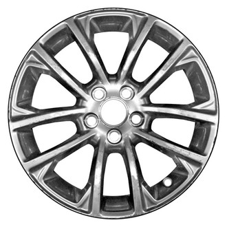 CCI® - 5 V-Spoke Painted Bright Sparkle Silver 17x7 Alloy Factory Wheel - Remanufactured
