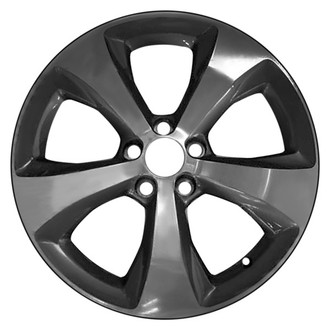 CCI® - 5-Spoke Polished and Dark Charcoal Metallic Accents 18x7 Alloy Factory Wheel - Remanufactured