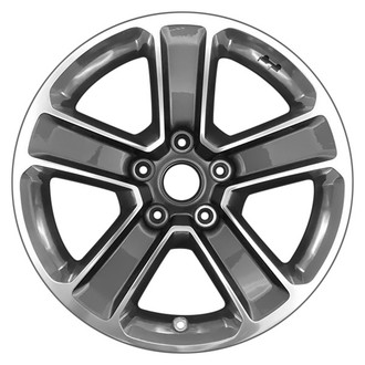 CCI® - 5-Spoke Polished and Medium Charcoal Metallic 18x7.5 Alloy Factory Wheel - Remanufactured