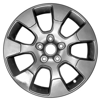 CCI® - 7 I-Spoke Polished and Medium Charcoal Metallic 18x7.5 Alloy Factory Wheel - Remanufactured