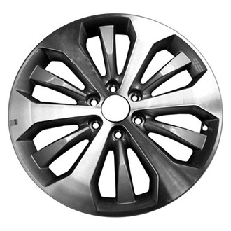 CCI® - 6 Double-Spoke Machined and Sparkle Silver 20x8.5 Alloy Factory Wheel - Remanufactured