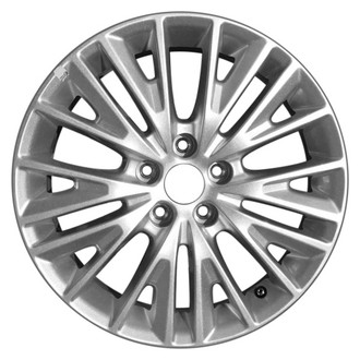 CCI® - 10 Y-Spoke Machined and Dark Charcoal Metallic 17x7 Alloy Factory Wheel - Remanufactured