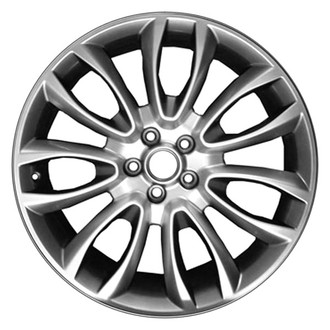 CCI® - 7 V-Spoke Light Silver Metallic with Black Primer 19x8 Alloy Factory Wheel - Remanufactured