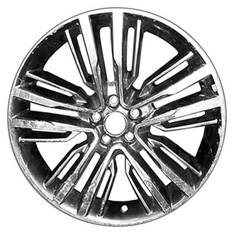 CCI® - Multi 5-Spoke Dark Smoked Hyper Silver Polished 20x9 Alloy Factory Wheel - Remanufactured