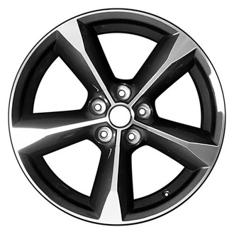 CCI® - 5-Spoke Machined and Black 18x8 Alloy Factory Wheel - Remanufactured