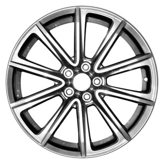 CCI® - 5 V-Spoke Bright Silver Metallic with Black Primer 19x8.5 Alloy Factory Wheel - Remanufactured